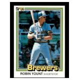 1981 Donruss - Robin Yount #323 Vintage Baseball Card