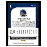 2019-20 Panini Jordan Poole #223 Rookie Card