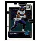 2022 Donruss Optic Ty Chandler Rookie Card Minnesota Vikings