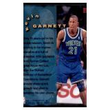 1995-96 Fleer - Kevin Garnett #335 (RC) Rookie Card