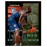 1995-96 Fleer - Kevin Garnett #335 (RC) Rookie Card
