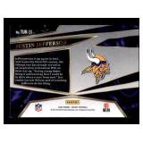 2022 Panini Select - Turbocharged Justin Jefferson #TUR-11