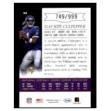 2003 Donruss Daunte Culpepper Card Serial #