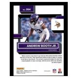 2022 Donruss Optic Andrew Booth Jr. Rated Rookie Purple Parallel