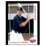 2001 Grandstand Joe Mauer Rookie Card