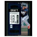 2020 Panini Contenders - Josh Donaldson #42 Green