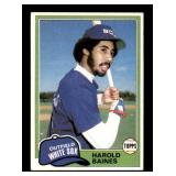 1981 Topps - Harold Baines #347 Rookie Card