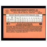 1990 Donruss Ken Griffey Jr. 2nd Year Vintage Card