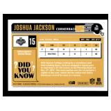 2018 Panini Classics - Rookies Joshua Jackson #231 Timeless Tributes Gold /99 (RC)