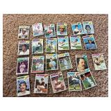 1977 Topps Card Lot, Vintage Baseball Cards, Mostly Lower Grade