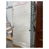 Single - Bauer Built - Right Hand Open - 36 in Hollow Core Solid Panel Interior Door - Painted White