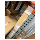 Single - Bauer Built - Left Hand Open - 36 in Hollow Core Solid Panel Interior Door - Painted White