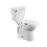 Cadet 12 in. Antimicrobial 2-Piece 1.28 GPF Single Flush Chair Height Elongated Toilet with Slow Close Seat in White