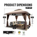 13x13 Pop Up Canopy Gazebo