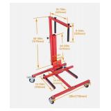 Adjustable Car Door Installer and Remover Jack Lift Hoist Bumper Jack Stand