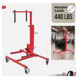 Adjustable Car Door Installer and Remover Jack Lift Hoist Bumper Jack Stand
