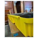 Drum Spill Containment Pallet, for (2) Drums, 30 Gallon Spill Capacity, 5000 lb Load Capacity