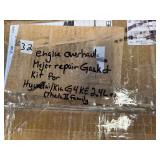 Engine Overhaul Rebuild Kit & Crankshaft & 4 Con Rods For Hyundai KIA G4KE 2.4L