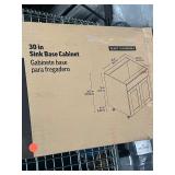 30 in Sink Base Cabinet - Project Source - Omaha