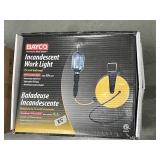 2X - Bayco Incandescent Work Light with 50 ft retractable Cord