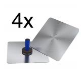 4X - Bon Tool 14-in x 14-in Aluminum Drywall Hawk