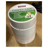 4 Rolls - Carpet Tape
