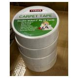 4 Rolls - Carpet Tape