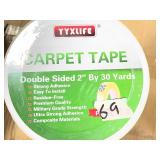 4 Rolls - Carpet Tape