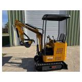 2026 ATSPOWER Mini Excavator (ATS-RT15R) *COLOR MAY BE DIFFERENT THAN PHOTOS PROVIDED*