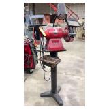 Milwaukee Grinder on Stand