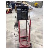 Lincoln PowerMIG 140C Welder on Cart