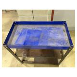 Blue Metal Cart