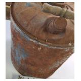 Chupa Chips - Vintage TIn Large Gas Can - Vintage Tea Kettle - All in one lot!