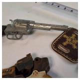 Lot of (2) Vintage Cap Guns - Kilgore (Very old)