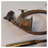 Antique Brass Ball Horns Lot of (3)