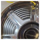 Matching Set of (4) Vintage 1970 Ford Mustang Wheel Covers 14”
