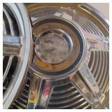 Matching Set of (4) Vintage 1970 Ford Mustang Wheel Covers 14”
