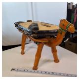 Uniquely crafted Foot Stool - Featuring a Camel!