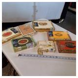 Over half dozen Cigar boxes (Vintage)
