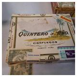 Over half dozen Cigar boxes (Vintage)