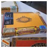 Over half dozen Cigar boxes (Vintage)