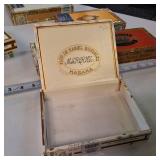 Over half dozen Cigar boxes (Vintage)