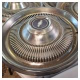 Set of (4) Vintage Chevrolet Hub Caps (16")