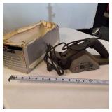 Vintage 3 1/4 inch Black and Decker corded planer