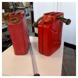 Lot of (2) Vintage Gerry Cans