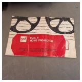 GAF 1488 Movie Projector Dual 8mm super 8mm