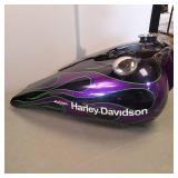 1977 Motorcycle Gas Tanks  two piece -  Custom Flames AMF