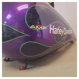 1977 Motorcycle Gas Tanks  two piece -  Custom Flames AMF