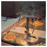 Vintage Singer Electric Sewing Machine Model # 4013285  works  6 amp 110 Volt