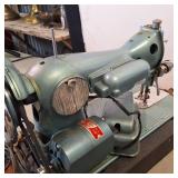 (Vintage) Modern Sewing Machine Includes foot pedal  plugged in and works
